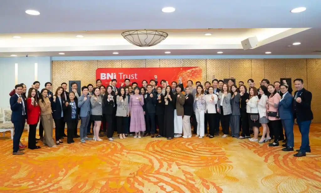 รูปงาน BOD ของ BNI Trust Chapter Bangkok Thailand